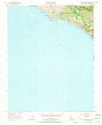 Pfeiffer Point California Historical topographic map, 1:24000 scale, 7.5 X 7.5 Minute, Year 1956