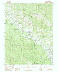 Philo California Historical topographic map, 1:24000 scale, 7.5 X 7.5 Minute, Year 1991