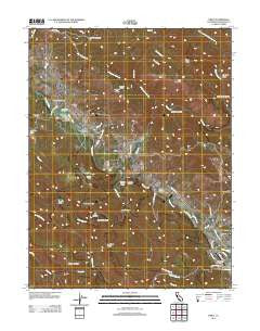 Philo California Historical topographic map, 1:24000 scale, 7.5 X 7.5 Minute, Year 2012