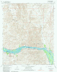 Picacho California Historical topographic map, 1:24000 scale, 7.5 X 7.5 Minute, Year 1964