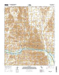 Picacho California Current topographic map, 1:24000 scale, 7.5 X 7.5 Minute, Year 2015