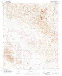 Picacho Peak California Historical topographic map, 1:24000 scale, 7.5 X 7.5 Minute, Year 1965