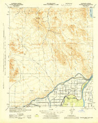 Picacho Peak California Historical topographic map, 1:62500 scale, 15 X 15 Minute, Year 1945