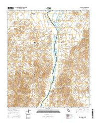 Picacho NW California Current topographic map, 1:24000 scale, 7.5 X 7.5 Minute, Year 2015