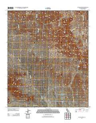 Picacho Peak California Historical topographic map, 1:24000 scale, 7.5 X 7.5 Minute, Year 2012