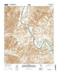 Picacho SW California Current topographic map, 1:24000 scale, 7.5 X 7.5 Minute, Year 2015