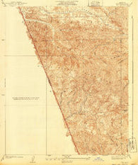 Pico California Historical topographic map, 1:24000 scale, 7.5 X 7.5 Minute, Year 1940