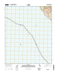 Pico Creek California Current topographic map, 1:24000 scale, 7.5 X 7.5 Minute, Year 2015