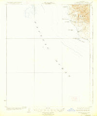 Piedras Blancas California Historical topographic map, 1:62500 scale, 15 X 15 Minute, Year 1927