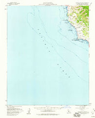 Piedras Blancas California Historical topographic map, 1:62500 scale, 15 X 15 Minute, Year 1959