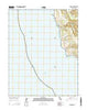 Pigeon Point California Current topographic map, 1:24000 scale, 7.5 X 7.5 Minute, Year 2015