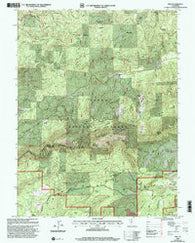 Pike California Historical topographic map, 1:24000 scale, 7.5 X 7.5 Minute, Year 2000