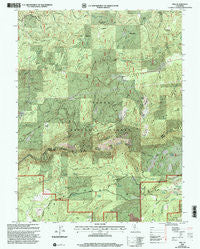 Pike California Historical topographic map, 1:24000 scale, 7.5 X 7.5 Minute, Year 2000