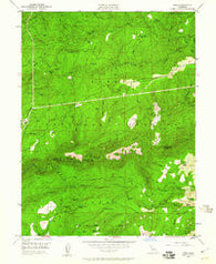 Pike California Historical topographic map, 1:24000 scale, 7.5 X 7.5 Minute, Year 1949