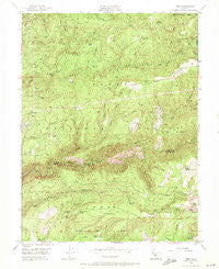 Pike California Historical topographic map, 1:24000 scale, 7.5 X 7.5 Minute, Year 1949
