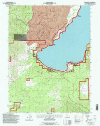 Pikes Point California Historical topographic map, 1:24000 scale, 7.5 X 7.5 Minute, Year 1995