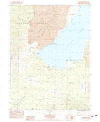 Pikes Point California Historical topographic map, 1:24000 scale, 7.5 X 7.5 Minute, Year 1983