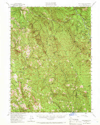 Pilot Creek California Historical topographic map, 1:62500 scale, 15 X 15 Minute, Year 1951