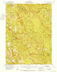 Pilot Creek California Historical topographic map, 1:62500 scale, 15 X 15 Minute, Year 1951