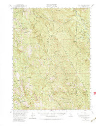 Pilot Creek California Historical topographic map, 1:62500 scale, 15 X 15 Minute, Year 1951