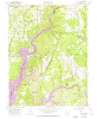 Pilot Hill California Historical topographic map, 1:24000 scale, 7.5 X 7.5 Minute, Year 1954