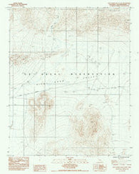Pilot Knob Valley East California Historical topographic map, 1:24000 scale, 7.5 X 7.5 Minute, Year 1984