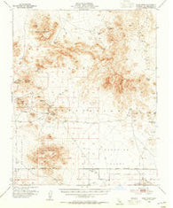 Pilot Knob California Historical topographic map, 1:62500 scale, 15 X 15 Minute, Year 1954