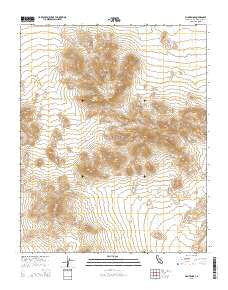Pilot Knob California Current topographic map, 1:24000 scale, 7.5 X 7.5 Minute, Year 2015