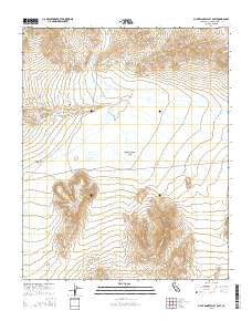 Pilot Knob Valley East California Current topographic map, 1:24000 scale, 7.5 X 7.5 Minute, Year 2015