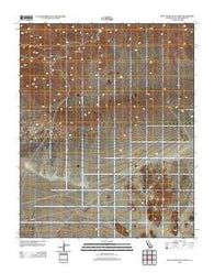 Pilot Knob Valley West California Historical topographic map, 1:24000 scale, 7.5 X 7.5 Minute, Year 2012