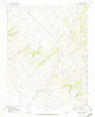 Pinalito Canyon California Historical topographic map, 1:24000 scale, 7.5 X 7.5 Minute, Year 1969
