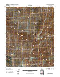 Pinalito Canyon California Historical topographic map, 1:24000 scale, 7.5 X 7.5 Minute, Year 2012