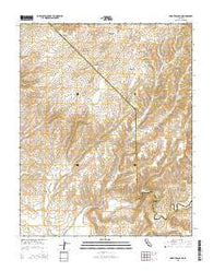 Pinalito Canyon California Current topographic map, 1:24000 scale, 7.5 X 7.5 Minute, Year 2015