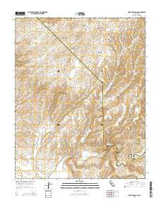 Pinalito Canyon California Current topographic map, 1:24000 scale, 7.5 X 7.5 Minute, Year 2015