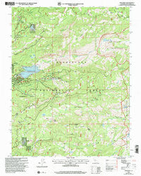Pine Crest California Historical topographic map, 1:24000 scale, 7.5 X 7.5 Minute, Year 2001