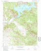 Pine Flat Dam California Historical topographic map, 1:24000 scale, 7.5 X 7.5 Minute, Year 1965