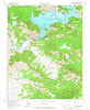 Pine Flat Dam California Historical topographic map, 1:24000 scale, 7.5 X 7.5 Minute, Year 1965