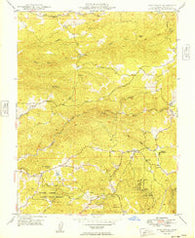 Pine Grove California Historical topographic map, 1:24000 scale, 7.5 X 7.5 Minute, Year 1949