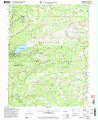 Pinecrest California Historical topographic map, 1:24000 scale, 7.5 X 7.5 Minute, Year 2001