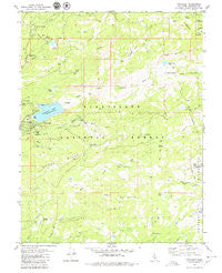 Pinecrest California Historical topographic map, 1:24000 scale, 7.5 X 7.5 Minute, Year 1979