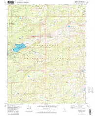 Pinecrest California Historical topographic map, 1:24000 scale, 7.5 X 7.5 Minute, Year 1979