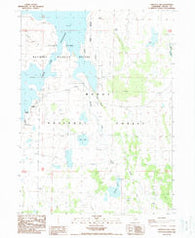Pinnacle Lake California Historical topographic map, 1:24000 scale, 7.5 X 7.5 Minute, Year 1988