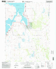 Pinnacle Lake California Historical topographic map, 1:24000 scale, 7.5 X 7.5 Minute, Year 1993