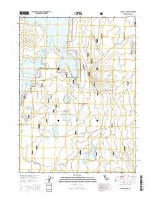 Pinnacle Lake California Current topographic map, 1:24000 scale, 7.5 X 7.5 Minute, Year 2015