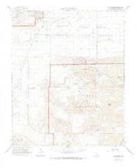 Pinto Basin California Historical topographic map, 1:62500 scale, 15 X 15 Minute, Year 1963