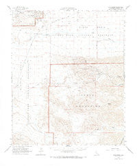 Pinto Basin California Historical topographic map, 1:62500 scale, 15 X 15 Minute, Year 1963