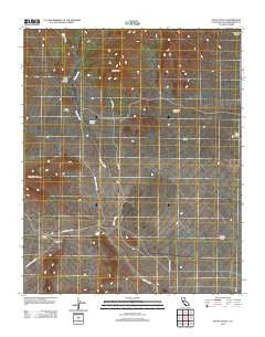 Pinto Valley California Historical topographic map, 1:24000 scale, 7.5 X 7.5 Minute, Year 2012