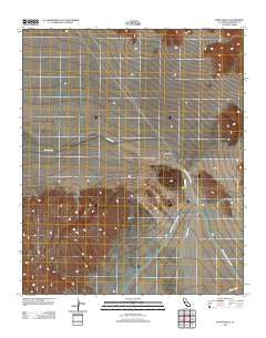 Pinto Wells California Historical topographic map, 1:24000 scale, 7.5 X 7.5 Minute, Year 2012