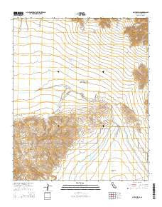 Pinto Wells California Current topographic map, 1:24000 scale, 7.5 X 7.5 Minute, Year 2015