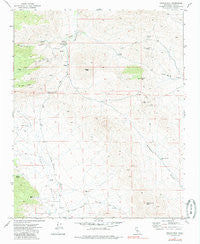 Pinyon Mtn California Historical topographic map, 1:24000 scale, 7.5 X 7.5 Minute, Year 1972